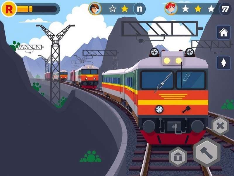 Railway Pixel Adventure Game Screenshot